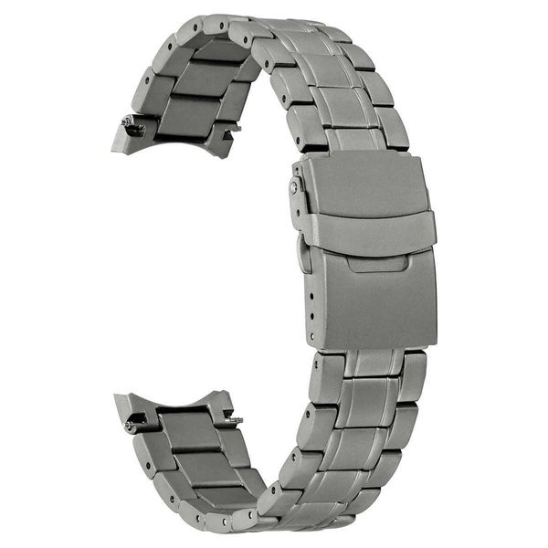 Regardez les groupes Berny Rabord de Berny 20m Full Titanium Bands avec Titanium Clasp Bracelet Titanium Buckle Boucle pour hommes T240508