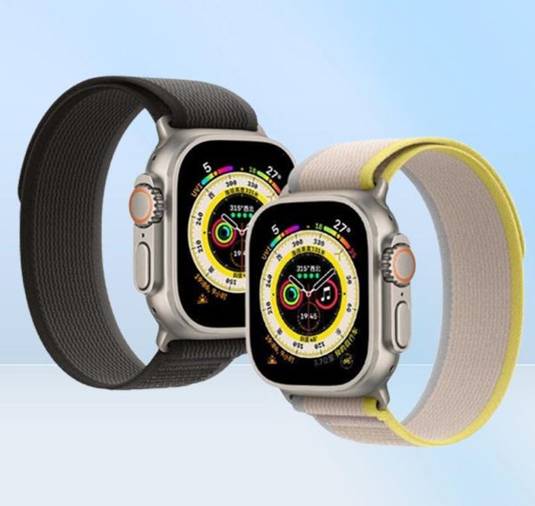 Regardez des bandes pour la série Applewatch 7 8 6 SE Band de boucle Trail Strap de boucle alpine 2022 Conférence d'automne Nouveau style T2212133590947