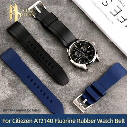 Bracelets de montre pour AT2140 ceinture en caoutchouc fluoré étanche et souple 21mm bracelet à dégagement rapide bracelet en Silicone