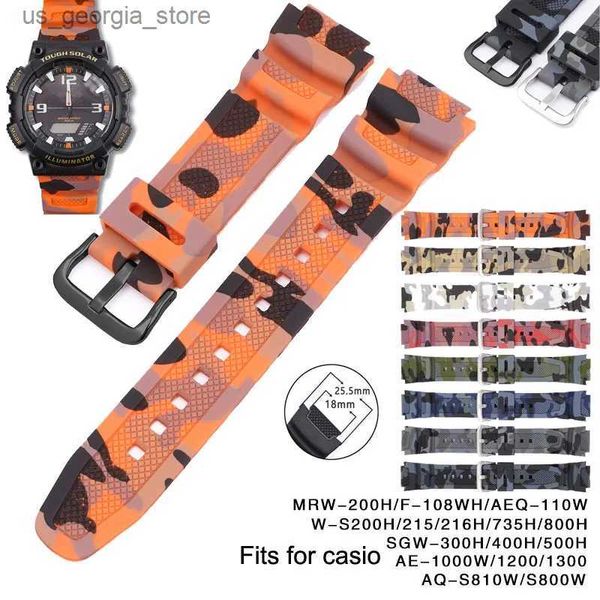 Bracelets de montre pour Casio SGW-300H W-735H AE-1200 AQ-S810W W215 MRW-200H AEQ110W, Bracelet de poignet, Y240321