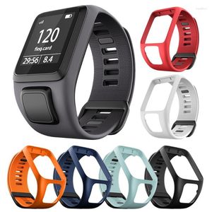 Bracelets de montre pour TomTom Runner 2 accessoires remplaçables bande 3/Spark aventurier golfeur bracelet en silicone Sport bracelet de montre Deli22