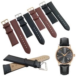 Bracelets de montre bracelet en cuir véritable 8mm 10mm 12mm 14mm 16mm 18mm 20mm 22mm 24mm bracelet de montre de ceinture pour hommes femmes 231124