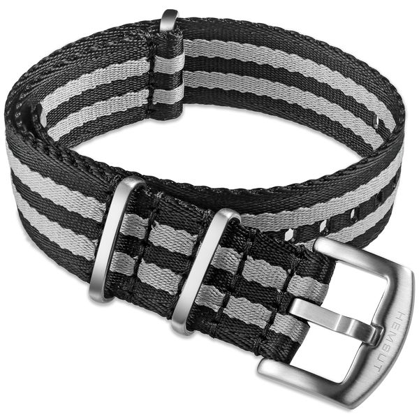 Bandes de montre Hemsut Band Nylon Remplacer les bracelets de ceinture de sécurité pour homme ou femme 18mm 20mm 22mm 24mm 230825