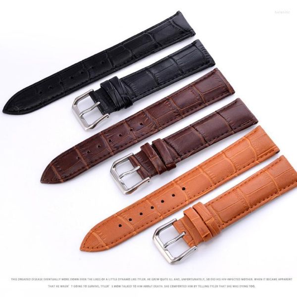 Bracelets de montre Bracelet en cuir de haute qualité pour Garmin Vivomove 3s Move Vivoactive 4s Active S Bracelet de remplacement anti-rayures durable Hele22
