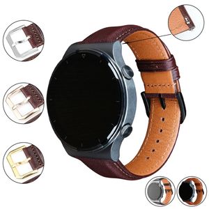 MAIKES 22 mm 20 mm horlogebanden lederen horlogebandriem voor Huawei Watch GT 2 46 mm 42 mm armband Correa sportpolsband 231016