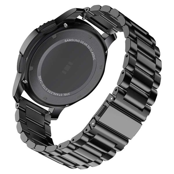 Bandas de reloj Correa de metal Compatible con Samsung Watch 3 46 mm/Active 2/Huawei Watch GT GT2/Amazfit GTR para 22 mm de reemplazo de 20 mm STRAPL2404