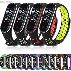 Horlogebanden Mi Band 7 NFC smartwatch Correa Miband 7 siliconen vent polsbandje Mi Band 6 5 4 7 8 band 24323