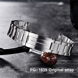 Horlogebanden PAGANI DESIGN originele band PD1639 model RVS 21mm 22mm 230727
