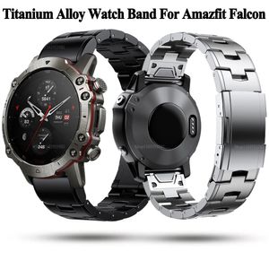 Horlogebanden Quick Release Legering Horlogeband Voor Amazfit Falcon Smartwatch Band Dames Heren Armband AmazfitFalcon Polsband Horlogeband 231108