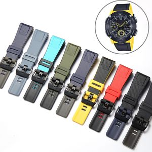 Watch Bands Strap en résine adapté à Casio GA2000 PRG600 PRW6600 PRG650 MEN SPORTS IMPHERPORSE 24MM REMARGE rapide WatchAccessories 230811