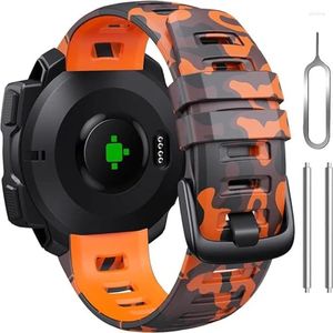 Bandas de reloj Runcool Garmin Instinct Camuflaje Correa 2/Instinct Esports/solar/mareales/táctico