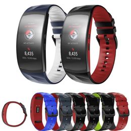 Horlogebanden Siliconen Band Voor Gear Fit 2 Pro Fitness Vervanging Polsband Fit2 SM-R360 Armband Polsband3240