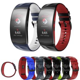 Bracelets de montre Bracelet en Silicone pour Gear Fit 2 Pro Fitness Bracelet de remplacement Fit2 SM-R360 Bracelet Bracelet 2811