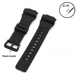 Horlogebanden Siliconen Rubber Horlogeband Polsband Horloges Band Voor Casio AE1400 Hars Band Mcw200 Armband