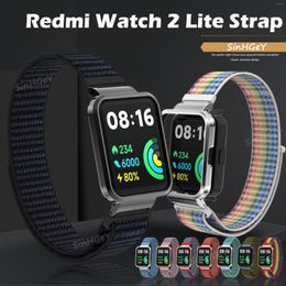 Bracelets de montre Tissu SinHGeY pour bracelet de remplacement Redmi 2 Lite en nylon Velcro