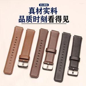 Bandes de montre Sinor adapte le véritable bracelet Huawei B6 Sports Smart pour remplacer le bracelet en cuir professionnel qui est à la mode et Qui Hele22