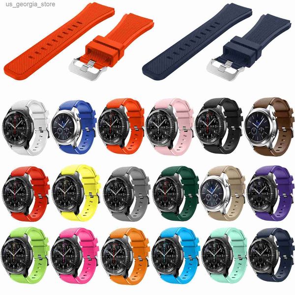 Bracelets de montre Accessoires intelligents pour bracelet Amazfit Stratos Bande de 22 mm pour Xiaomi 1 2 Bande de remplacement Amazfit Pace pour Gear S3 Y240321