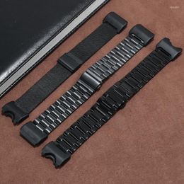 Bracelets de montre bracelet de remplacement en acier inoxydable pour GWG-1000 chaîne en Nylon de sport étanche donner l'outil Hele22