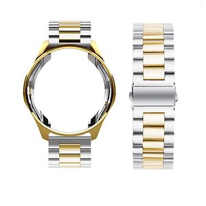 Bracelets de montre Acier inoxydable pour Samsung galaxy watch 4 4CLASSIC 42 46mm caseband pour Galaxy Active 2 44mm 40mm Bracelet avec outil 230411