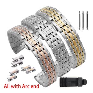 Bracelets de montre en acier inoxydable, bracelet de montre, 121314161718192021222324 mm, 231109