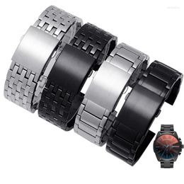 Watchbanden roestvrijstalen horlogeband voor DZ4318 DZ4323 DZ4316 DZ7395 DZ7305 DZ7330 4358 BAND 22 24 26 26 28 Solid Metal Bracelet