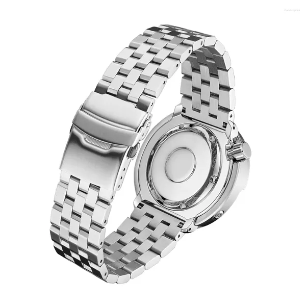 Bandas de reloj Correa de reloj de acero inoxidable estándar de 22 mm 904L Correa de atún hecha de alta calidad Banda ajustable de 22 cm de longitud para hombres