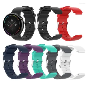 Bracelets de montre pour Huami Amazfit 2 A1807, Bracelet intelligent en Silicone souple, Nexo Global Versin