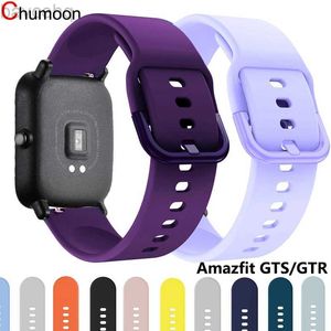 Horlogebanden geschikt voor Amazfit bip 5 GTS 2 3 4 GTS mini Gtr 2 4 siliconen armband Samsung Galaxy Watch 6 5 4 40 mm 44 mm band 24323