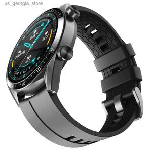 Bracelets de montre adaptés à Samsung Galaxy 6/5/pro/classe 4/6/bracelet de sport actif 2 Sile bracelet Huawei GT 4-3-pro-2-2e Y240321