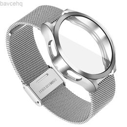 Bracelets de montre adaptés pour Samsung Galaxy Watch 5pro 45mm 6 5 4 44mm 40mm bracelet protecteur bracelet en maille d'acier 6 4 classique 43mm 47mm 42/46mm 24323