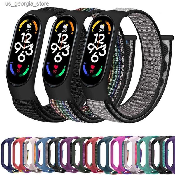 Bracelets de montre adaptés au bracelet intelligent Xiaomi Mi Band 7-7 NFC sport Miband 7 Correa bracelet de remplacement bracelet intelligent 7 6 5 4 3 sangles Y240321