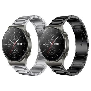 Horlogebanden Titanium Band Voor Huawei GT 2 Pro Band 2e GT2 46mm Magic Metal Rvs Sluiting bracelet181S