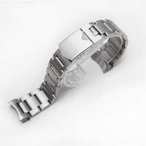 Watch Bands Top de qualité 316L STRACKS SIGHTS SIGHT-Silver Bands Bands pour Black Bay 22 mm STRAP302W3695611