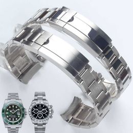 Horlogebanden Horlogeband is geschikt voor Rolex Explorer 2 ditongna diver groen zwart water ghost King accessoires 20mm 21mm T221213