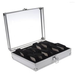 Bekijkboxen 2023 Aluminium 12 polshorloge cases Showcase Display Storage Case Box