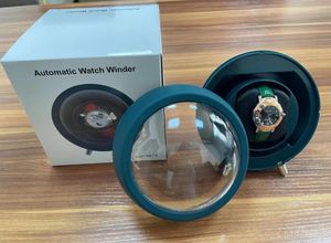 Watch Boxes 2023 Style Baodery Offre Automatique Abs 5v Input Green Winder