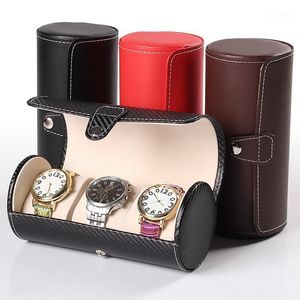 Bekijk dozen Cases Box Winder heren geschenkkist voor decoraties Saat Kutusu -houder Joyero organisateur Caja Reloj Porta