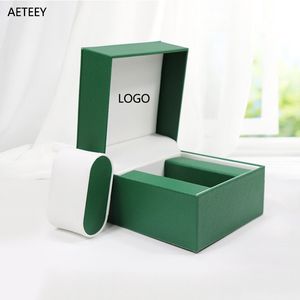 Cajas de reloj Estuches Caja de reloj personalizada tallada Empaquetado de regalo Línea de automóvil de ángulo recto especial Flip Caja de almacenamiento de reloj de cuero de PU Marca de exhibición COL 230222