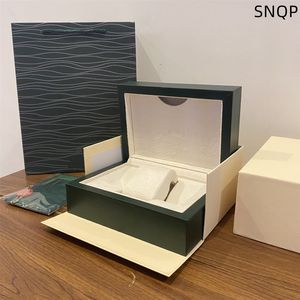 Watch Boxes Cases Custom Factory Wholesale Luxury Green Houten Watch Box For R0lable Giftbag and Card Travel Jewelry Velvet Waterproof Watch 230807