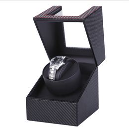 Watch Boxes Cases Watch Winder voor automatische horloges Hoge kwaliteit Motor Shaker Watch Winder Holder Automatic Mechanical Watch Winding Box 230602