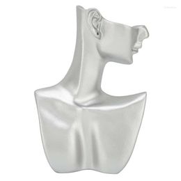 Montre Boîtes Boucle D'oreille Affichage Buste Bijoux Mannequin M Pour Boutique