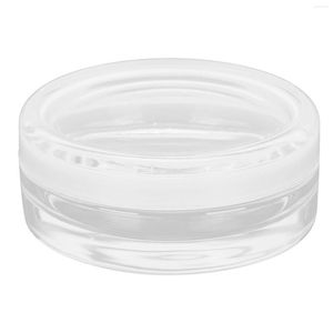 Boîtes de montres Pot de lavage à l'huile de verre Épaississement Transparent Montre-bracelet Nettoyage Outil de lavage O