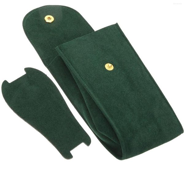 Boîtes à montres en polaire perlée, support de sac, organisateur, pochette de Protection pour hommes, boîte-cadeau en flanelle perlée, voyage