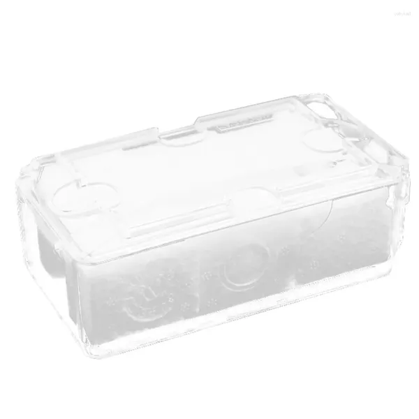 Boîtes de montre Boîte de boîte transparente tenant une chaîne de main de rangement de chaîne de main Réparateur en plastique