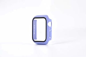 Boîtier de montre Couverture complète Facile à insérer et à retirer pour Apple iWatch Series 5 4 3 2 44 mm 40 mm 42 mm 38 mm Protecteur d'écran trempé pour pare-chocs