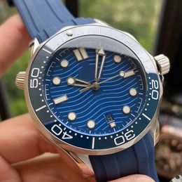 Часы с керамическим безелем Rologio Blue 42MM Мужские мужские часы с автоматическим механическим механизмом Роскошные часы Наручные часы Rologio Ceramic Автоматические роскошные, наручные часы A2