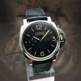 Watch Designer Luxury PAM00676 Manuel Mécanique MENCES 42 mm Montres automatiques complètes Haute qualité imperméable en acier inoxydable