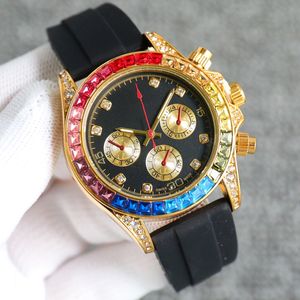 Reloj de diseñador para hombre reloj para mujer reloj de alta calidad 40 mm movimiento automático moda impermeable zafiro arco iris reloj bueno