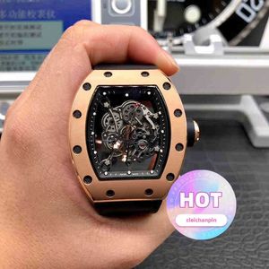 horloge designer herenhorloges beweging automatisch luxe luxe mechanica polshorloge wijnvat horloge Mil