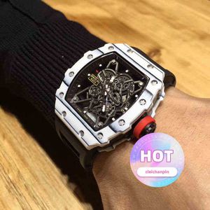 horlogeontwerper herenhorloges beweging automatisch luxe Zakelijk Vrije tijd Koolstofvezel Heren automatisch mechanisch horloge Sport